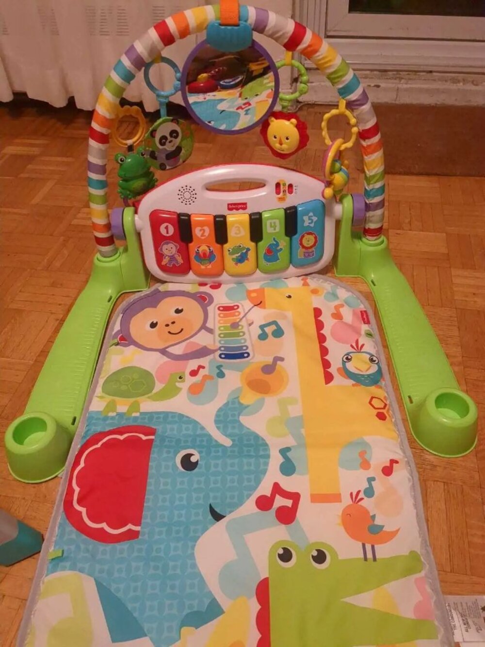 Fisher Price Activity Playmat with piano music panel/Set of baby toys